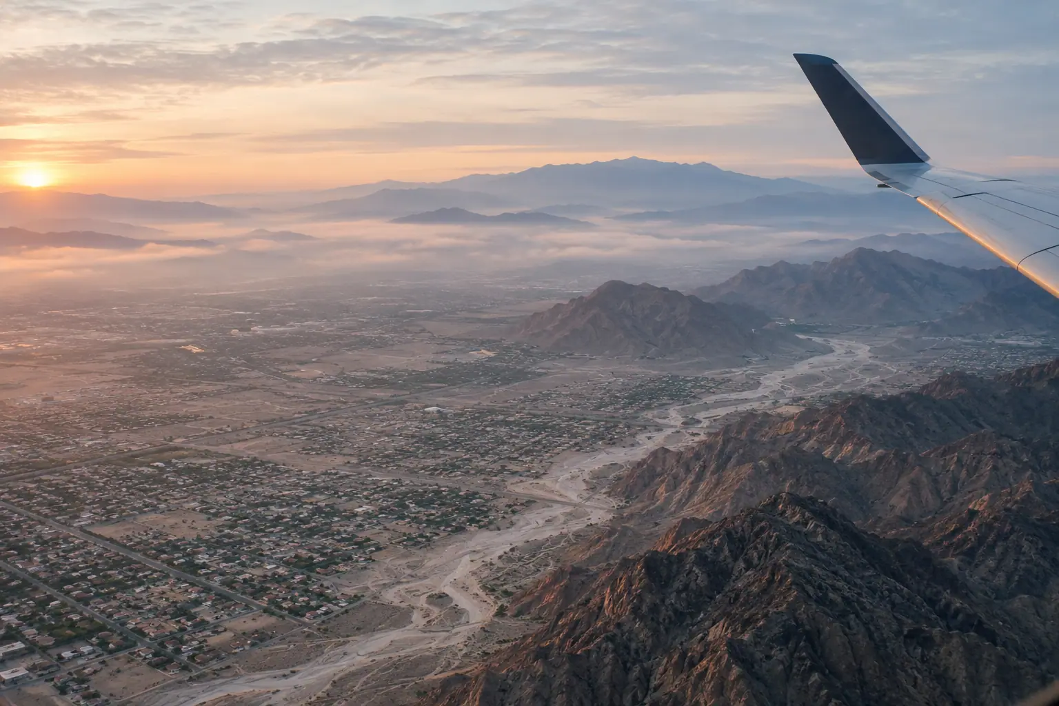 Phoenix from the air